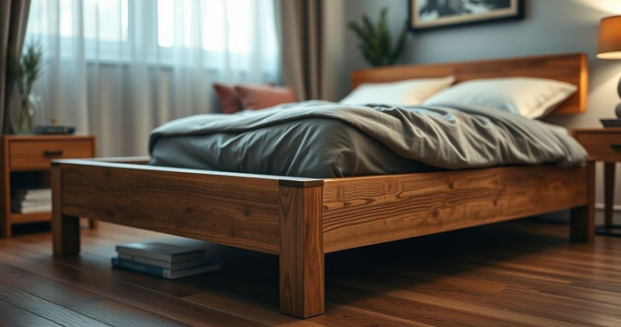 Base box de madeira solteiro é a escolha ideal para conforto e estilo no seu quarto