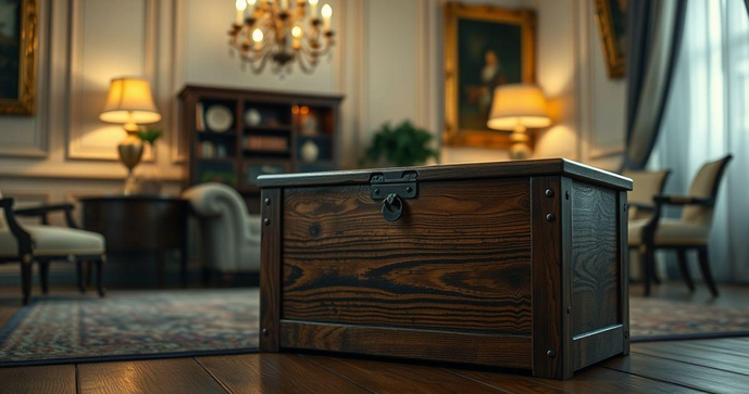 Box baú de madeira: como escolher o ideal para sua decoração e organização