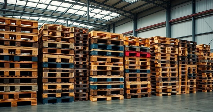 Como Escolher Pallets Ideais para Armazenagem e Transporte