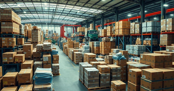 Embalagens industriais que otimizam a logística e garantem segurança no transporte