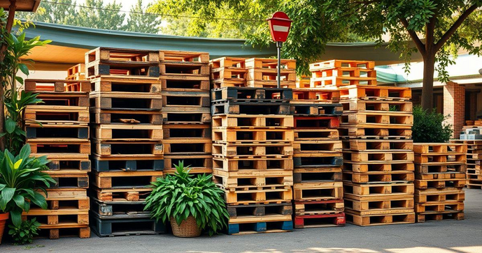 Paletes de madeira comprar: Onde encontrar as melhores opções