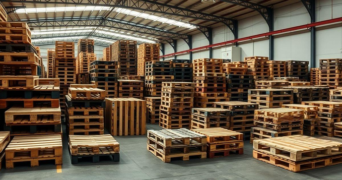Pallet de madeira: Como escolher e utilizar para sua empresa Pallet de madeira: Como escolher e utilizar para sua empresa