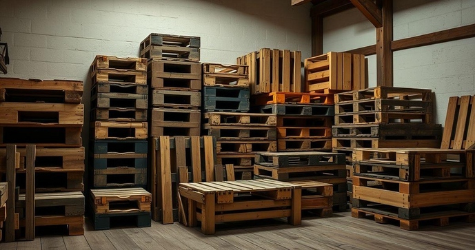 Pallets e Caixotes de Madeira: Como Usar na Decoração e Sustentabilidade